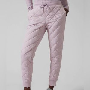 Athleta Apres Ski Down Jogger New! Size 14
